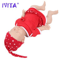 Muñeca de Silicona Recién Nacida IVITA WG1528 Muñeca Realista de Niña de 43cm con Ropa - details 27