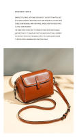 Bolso nuevo, bolso de hombro de moda para mujer, bolso pequeño y exquisito de moda, bolso de mensajero de gran capacidad de cuero para mujer - details 1