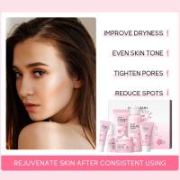 Set de Cuidado de la Piel Sakura Suero Rejuvenecedor para rostro, Toner, Hidratante Blanqueador - details 2