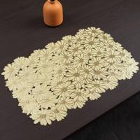 Mantel Individual de flores de colores simples, posavasos florales impermeables a prueba de aceite, resistente al calor, lavable, para mesa de cocina, 2 uds. - details 6
