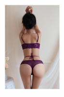 Conjunto de Lencería Sexy para Mujeres Camisola de Encaje con Diseño Transparente y V-Hollow - details 26