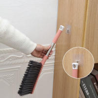 Cepillo barredora para el hogar, artefacto de limpieza de pelo suave, mango largo para dormitorio, polvo, sofá, alfombra, cama - details 3