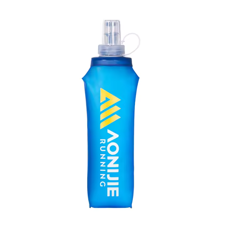 Botella de Agua Suave AONIJIE SD30 Plegable y Collapsible 250ml 500ml Libre de BPA TPU para Mochila de Correr y Espera - 1
