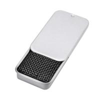 Estufa de Cocina Ligera de Acero Inoxidable para Acampar Mini Cocina de Alcohol con Palanca - details 3