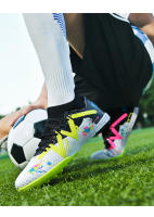 Zapatos de entrenamiento de caña alta con uñas rotas para estudiantes adolescentes AG, zapatos de fútbol con uñas largas - details 44