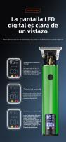 Cortador De Pelo Eléctrico T9, máquina De Afeitar Especial para La Cabeza, artefacto De Cabeza Calva, Nuevo - details 8