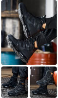 Zapatos de trabajo con puntera de acero antigolpes y antiperforaciones para hombre Calzado deportivo ligero, cómodo y transpirable - details 13