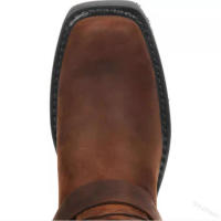 Suela de tacón de madera hecha a mano, aumento de altura 4,5 cm, botas cuadradas para hombre - details 13