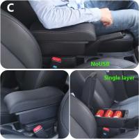 Reposabrazos para coche Skoda Fabia, pulido de cuero curvado CA, instalación sencilla, 2008-2014 - details 5