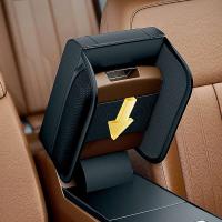 Apoyabrazos de Cuero Universal Almohadilla de Altura para Coche con Bolsillo de Memoria Central - details 4