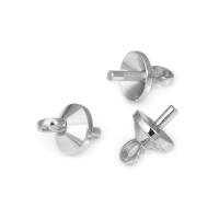 Cuentas de Perlas de Brasso Dorado 18K 40PCS Huecos Medios Suministros para Hacer Joyería DIY - details 3