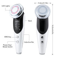 Masajeador Facial 7 en 1, de 4 colores máquina de terapia de luz LED, EMS, reafirmante DE LA PIEL antienvejecimiento, herramientas para el cuidado de la piel - details 10
