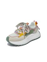 Nuevos zapatos deportivos para mujer 2025, estudiantes corriendo, fondo grueso, zapatos casuales. - details 0