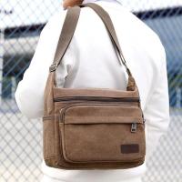 Bolso de lona a la moda para hombre y mujer, bandolera de viaje Unisex, informal, para exteriores, bandoleras clásicas - details 4