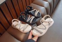 Sandalias con correa en el tobillo para niñas, zapatos de playa para niños, sandalias de princesa con punta abierta, 2023 - details 2