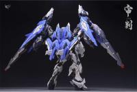 ZERO GRAVITY MOONNIGHT JUDGE HIRM MG 1/100 figura de acción con marco terminado, modelo ensamblado de juguete - details 1