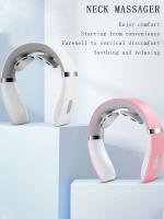 Nuevo masajeador inteligente de músculos de hombros y cuello, relajación eléctrica por calor, cuerpo en cualquier momento, carga USB, blanco - details 2