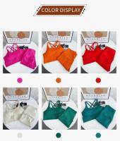 Conjunto de 2 piezas para mujer, leggings y ropa deportiva Fiess de 3 piezas, atuendo de gimnasio, sujetador de yoga, body para correr sin costuras, top, pantalón, 2024 - details 5