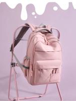 Mochila Escolar De Gran Capacidad Para Niñas, Morada, Rosa, Regalo Para Estudiantes De Primaria - details 8