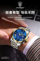 Reloj multifuncional de marca suiza para hombre nuevo reloj de cuarzo de moda a prueba de agua - details 3