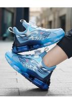 Zapatillas de deporte transpirables antideslizantes para niños, zapatos deportivos ligeros para correr, moda para niños - details 11