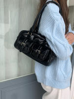 "Bolso Bandolera Vintage de Cuero - Estilo Bolera Retro, Elegante y Multifuncional para Mujer, Ideal para Oficina, Fiesta o Uso Diario |   Envío Rápido en Miravia" - details 9