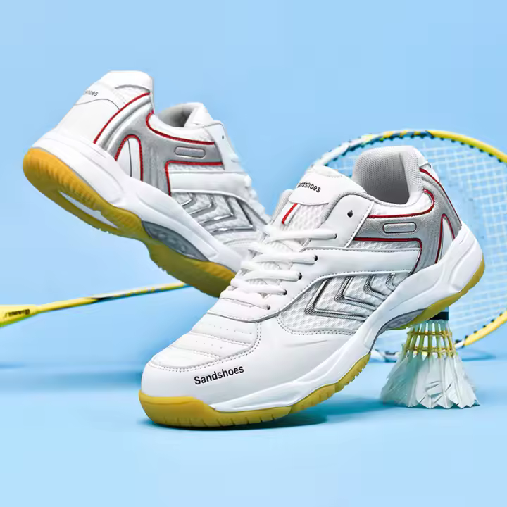 Zapatillas para Bádminton y Tenis de Mesa – Transpirables, Ligeras y con Plantilla de Amortiguación - 1