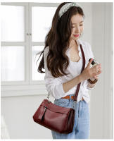 Nuevo bolso de mujer de mediana edad bolso de mensajero de hombro de moda tendencia simple bolso de madre bolso versátil atmosférico - details 9