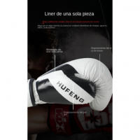 Hombres y mujeres adultos niños guantes de boxeo suministros de boxeo guantes de saco de arena sparring profesional guantes de t - details 3