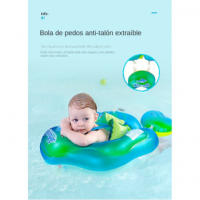 Flotador hinchable (con toldo) antivuelco para bebés de 3 a 36 meses - details 0