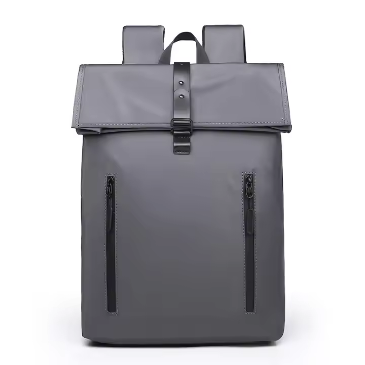 Nuevo Commuter para hombres, bolso escolar versátil informal de negocios, mochila enrollable - 1