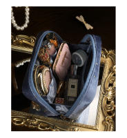 Bolsa de pañuelos sanitarios estilo japonés Mini lindo portátil exquisito bolso de maquillaje de terciopelo - details 10