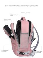 Mochila De Viaje De 16 Pulgadas Para Mujer, Morral Para Ordenador Portátil Con Carga USB Y Bolsa Para Zapatos - details 7