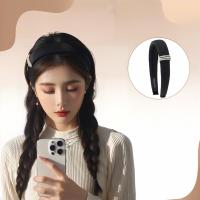 Pelucas de diadema sintéticas de estilo coreano, postizos de aro para el cabello, peluca de media diadema, Clip sintético en pelo largo y rizado ondulado para fiesta - details 4
