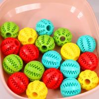 Bola de Melón de Silicona Resistente a Mordiscos Juguete Dental para Mascotas 2Pcs - details 0