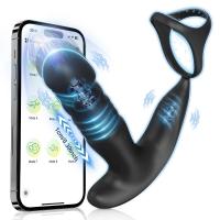 Leten Vibartor Prostate Masajeador Control APP Plug de Anus Juguete Sexual para Adultos - details 0