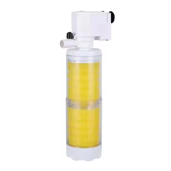 Tanque de peces de Acuario with Filter incorporado, Filter de Cycle Tres en uno, aireación libre, caja de cambios de Agua, Bomba de Cycle integrada, Colector de peces, 220V - 1