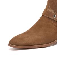 Botas tobilleras Chelsea y Chuka para ocasiones formales para hombre para bodas o uso durante todo el año de zapatos de cuero para hombre - details 2