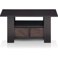 Mesa De Centro, Madera compuesta, Nuez /Marrón Oscuro, Talla única - details 55