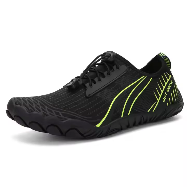 Zapatos para vadear al aire libre, zapatos de cinco dedos para nadar y pescar en la playa, zapatos de senderismo de malla para escalada deportiva para hombres - 1