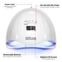 Secador de Uñas LED Profesional LULAA Sun X5Plus 72W Lámpara de Secado de Manicura de Salón para Herramientas de Belleza - details 3