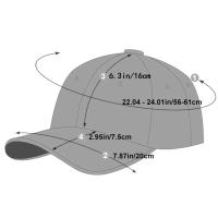 Gorras de béisbol con estampado de letras unisex, Sombreros de Primavera y otoño, ajustables al aire libre, protector solar - details 7
