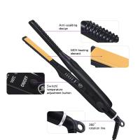 Plancha de Hierro Plano Pequeña Doble Voltaje Alisador yrizo para Cabello Corto - details 5