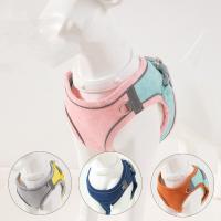 Correa reflectante para el pecho para mascotas, chaleco con arnés para gato transpirable antiescape, cuerda de tracción ajustable sin tirones para perros, animales pequeños - details 4