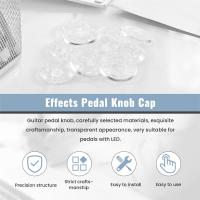 MOOER 10 Uds Pedal de efecto de guitarra tipo seta amplificadores de tapa de clavo interruptor de pie Protector de perilla de Pedal de guitarra - details 3
