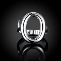 Andara Anillo de Plata Esterlina  Forma O Abierta Ajustable Ideal para Bodas y Banquetes de Damas - details 7