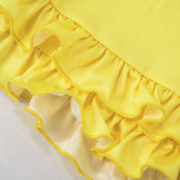 Conjunto de falda con volantes y top tubo sin mangas con cordón ajustable para mujer, novedad de verano F010 - details 20