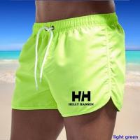 Pantalones cortos de playa para hombre, ropa deportiva de verano con bolsillos, material transpirable y de secado rápido, pantalones cortos de baño para surf. - details 10