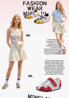Aumento de altura interior zapatos Forrest Gump de cuero de 3 cm nuevas zapatillas planas de Velcro zapatos versátiles - details 3