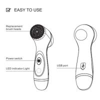 Sonic Nu Cepillo giratorio para limpieza facial profunda, cepillo de limpieza facial giratorio, sistema de spa galvánico para eliminar puntos negros - details 18
